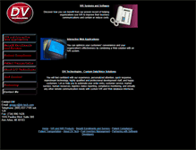 Tablet Screenshot of dv-tech.com